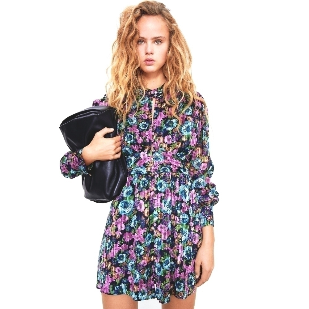 New Zara Floral dress Sz M